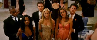Donna (Brittany Snow), her friends Claire (Jessica Stroup) and Lisa (Dana Davis), and their respective boyfriends Bobby (Scott Porter), Michael (Kelly Blatz), and Ronnie (Collins Pennie) react more strongly to school bullies than serial killers.