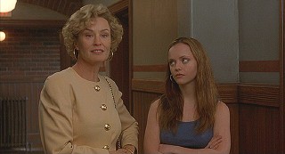 Elizabeth regards her mom with some exasperation.