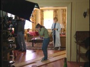 Christina Ricci just found out the film's DVD would not have a slipcover as this scene from Prozac Nation shoots.