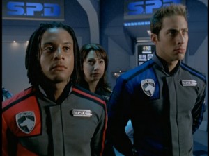 Acting at its finest: the cast of "Power Rangers S.P.D."