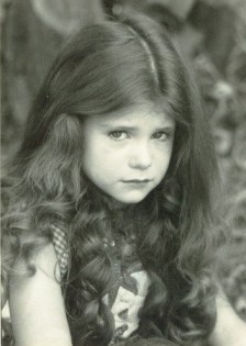 "My first Hollywood headshot, taken at age 6. This started my career." - Priscilla Weems