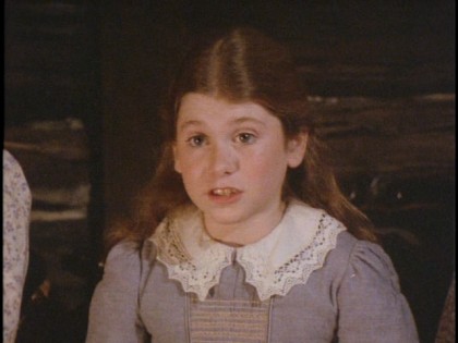 Priscilla Weems as Hannah Scott, a young American girl living in the Australian Outback in "Five Mile Creek."
