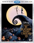 The Nightmare Before Christmas: Blu-ray 3D Combo Pack cover art -- click for larger view and preorder