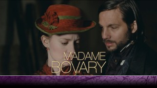 The Marquis d'Andervilliers (Logan Marshall-Green) stands seductively to the side of Emma (Mia Wasikowska) on the Madame Bovary Blu-ray menu.