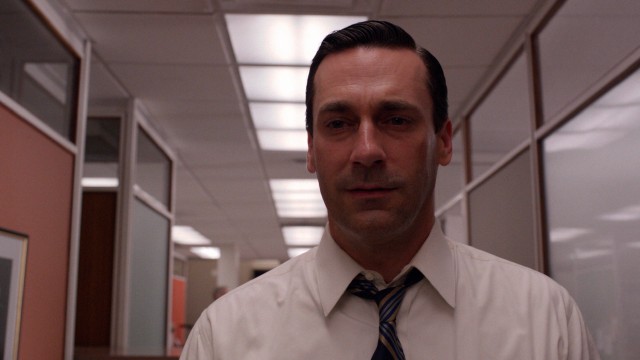 A doctor's energy stimulant injection puts Don Draper (Jon Hamm) in a strange state as he tries to come up with big ideas quick for Chevy.