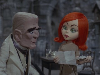 Baron von Frankenstein has his guest list and succession plans questioned by his redheaded assistant Francesca.