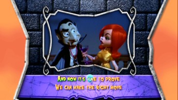 Dracula and Francesca duet and you get to sing-along with "Our Time to Shine."