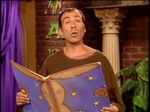 Guest comedian Taylor Negron reads from his diary.