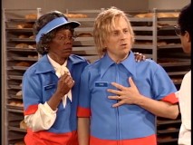 Two fast food workers (Debra Wilson and Bobcat Goldthwait) learn that they are to fight to the death for Employee of the Month honors.