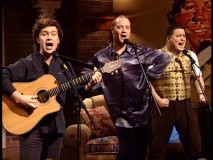 Comedic Canadian music group Corky and the Juice Pigs sing "Eskimo."