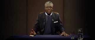 Following his release from prison, an aged Nelson Mandela (Idris Elba) addresses the nation of South Africa on television.