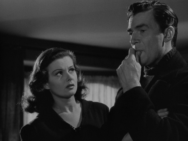 Cockney streetwalker Jerry Stokes (Joan Bennett) and distinguished socialite Alan Thorndike (Walter Pidgeon) make for an unlikely pairing in Fritz Lang's "Man Hunt."