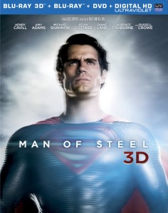 Man of Steel: Blu-ray 3D + Blu-ray + DVD + UltraViolet cover art