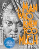 The Man Who Knew Too Much (1934): The Criterion Collection Blu-ray cover art -- click to buy from Amazon.com