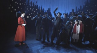 This "Step in Time" performance still serves to promote the traveling versions of the closed Broadway musical from which it hails.
