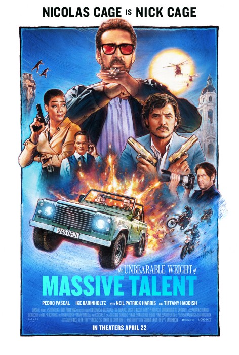 The Unbearable Weight of Massive Talent (2022) movie poster