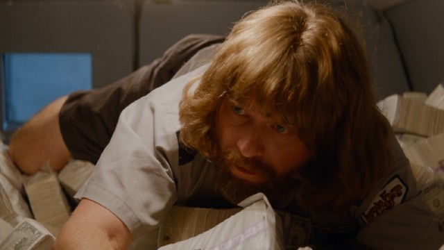 The unfortunately fashioned David Ghantt (Zach Galifianakis) leads the second biggest heist on American soil in #111, "Masterminds."