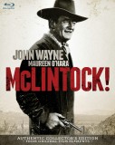 McLintock! Authentic Collector's Edition Blu-ray Disc cover art -- click to buy from Amazon.com