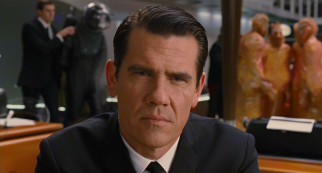 J's time jump takes him back to 1969, where he comes face to face with the 29-year-old Agent K (Josh Brolin).