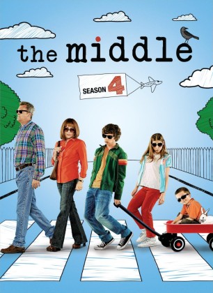 The Middle: Season 4 DVD cover art - buy from Amazon.com