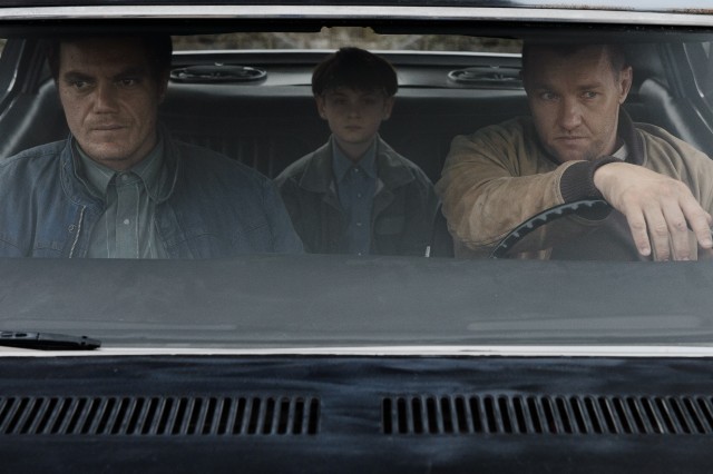 In Jeff Nichols' "Midnight Special", Roy Tomlin (Michael Shannon) and Lucas (Joel Edgerton) protect gifted youth Alton Meyer (Jaeden Lieberher) while on the run.