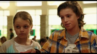 A cute boy backs up Anna's intestine-friendly lunch line selection of Jell-O in this deleted scene.