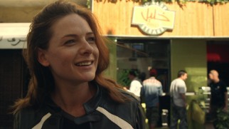 Swedish leading lady Rebecca Ferguson has some thoughts to share from the set.