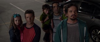 The dads (led by Sean Astin) and their kids have comic misadventures of their own.