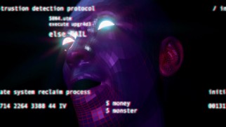 Cutting-edge technology animates Dan the Automator (and Del the Funky Homosapien) in the music video for "What Makes the World Go 'Round (Money)."