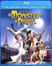 A Monster in Paris (2011) Blu-ray + DVD combo pack cover art -- click to buy from Amazon.com