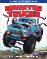 Monster Trucks: Blu-ray + DVD + Digital HD combo pack cover art - click to buy from Amazon.com