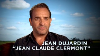 Academy Award winner Jean Dujardin has nice things to say about all but one of his co-stars in "Marshaling the Troops."