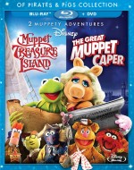 Muppet Treasure Island & The Great Muppet Caper: Of Pirates & Pigs Collection Blu-ray + DVD combo pack cover art -- click to buy from Amazon.com