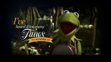 The Frog-E-Oke Sing-Along, also seen as Disney Intermission, play three of the movie's better song with animated lyrics.