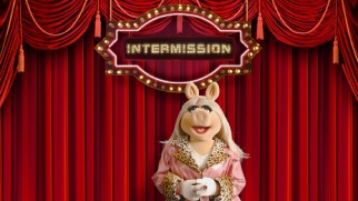 Miss Piggy turns up to enhance your paused film playback via "Disney Intermission."
