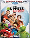 Muppets Most Wanted (2014): The Unnecessarily Extended Edition Blu-ray + DVD + Digital HD Digital Copy combo pack cover art -- click to buy from Amazon.com