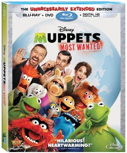 Muppets Most Wanted: The Unnecessarily Extended Edition Blu-ray + DVD + Digital HD Digital Copy cover art