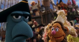 As first mate Mr. Samuel Arrow, Sam Eagle finds himself surrounded by weirdos on the Hispaniola.