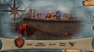 Muppet Treasure Island features a fittingly nautical new menu screen.