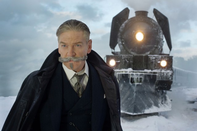 Kenneth Branagh both directed and stars as Hercule Poirot in 2017's "Murder on the Orient Express."