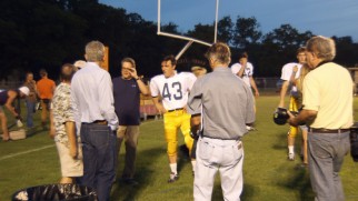 "A Look Inside 'My All American'" shares behind-the-scenes footage from a game shoot.