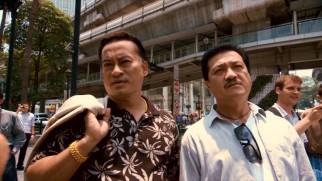 Cool but shady Thai men see potential monetary gain in Lucky.