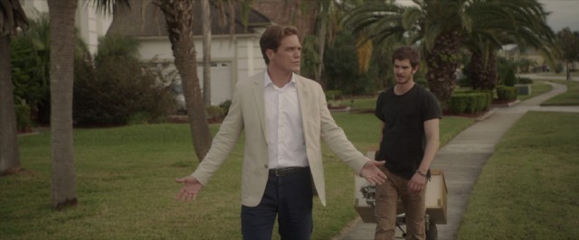 Rick Carver (Michael Shannon) explains strategic defaults to Dennis Nash (Andrew Garfield) in this deleted scene, the only real video bonus feature to speak of on the "99 Homes" Blu-ray.