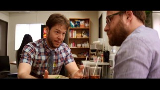 Jimmy (Ike Barinholtz) features prominently in Line-O-Rama as he voices his pre-fatherhood fears.