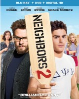 Neighbors 2: Blu-ray + DVD + Digital HD cover art - click to buy from Amazon.com