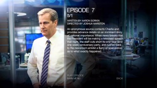 Typical for an HBO show, the menus supply detailed episode synopses (plus previews, recaps, and more on Blu-ray).
