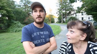 Director Darren Aronofsky and his seventh grade English teacher reveal the length of his fascination with Noah.