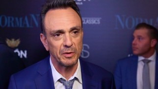 Hank Azaria discusses the film on the red carpet of its premiere.