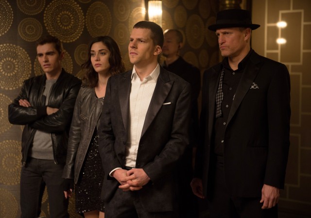 The Four Horsemen return in "Now You See Me 2", only with Lizzy Caplan replacing Isla Fisher.