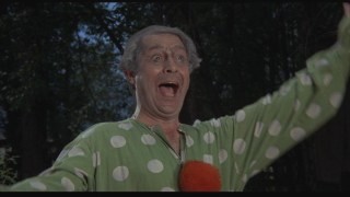 This is Dimitri, the clown that fate introduces to Napoleon and his grandfather one night.